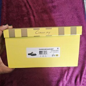 Circus NY Evangeline Mule in Black/Bright White